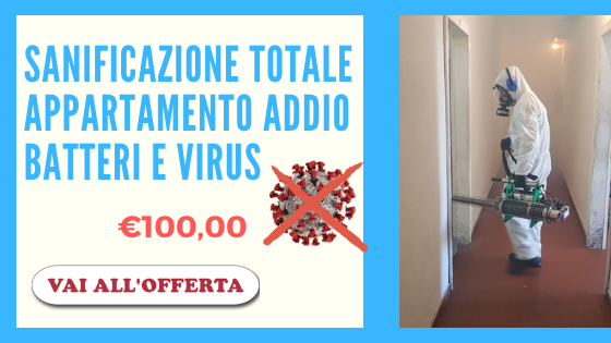 Sanificazione virus (coronavirus - covid-19) e batteria Ferrara e provincia